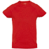 T-paita Kids T-Shirt Tecnic Plus, punainen liikelahja logopainatuksella