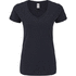 T-paita Women Colour T-Shirt Iconic V-Neck, tumma-laivasto-sininen lisäkuva 2