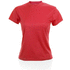 T-paita Women T-Shirt Tecnic Plus, punainen liikelahja logopainatuksella