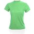 T-paita Women T-Shirt Tecnic Plus, vaaleanvihreä liikelahja logopainatuksella