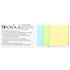 Tarttuva paperinippu Sticky Notepad Tinsal, valkoinen lisäkuva 4