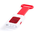 Taskulamppu Torch Plaup, punainen liikelahja logopainatuksella