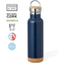 Termospullo Insulated Bottle Dixont, tummansininen liikelahja logopainatuksella