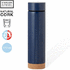Termospullo Vacuum Flask Dantek, tummansininen liikelahja logopainatuksella
