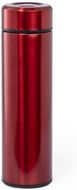 Termospullo Vacuum Flask Plusek, punainen liikelahja logopainatuksella