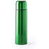 Termospullo Vacuum Flask Tancher, vihreä liikelahja logopainatuksella