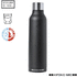 Termospullo Vacuum Flask Thomson, musta liikelahja logopainatuksella