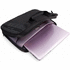 Tietokonepussi Briefcase Sysko, musta liikelahja logopainatuksella