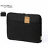Tietokonepussi Laptop Pouch Albarn, musta liikelahja logopainatuksella