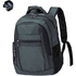 Tietokonereppu Backpack Ospark, harmaa liikelahja logopainatuksella