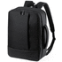 Tietokonereppu Document Bag Backpack Hurkon, musta liikelahja logopainatuksella