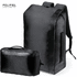 Tietokonereppu Document Bag Backpack Sleiter, musta liikelahja logopainatuksella