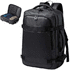 Tietokonereppu Document Bag Backpack Tanen, musta liikelahja logopainatuksella