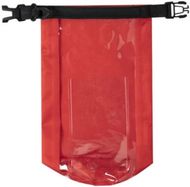 Tiivis kassi Bag Kambax, punainen liikelahja logopainatuksella