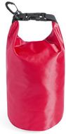 Tiivis kassi Bag Kinser, punainen liikelahja logopainatuksella