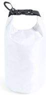 Tiivis kassi Bag Kinser, valkoinen liikelahja logopainatuksella