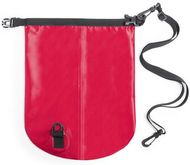 Tiivis kassi Bag Tinsul, punainen liikelahja logopainatuksella