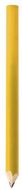 Timpurin kynä Pencil Carpintero, keltainen liikelahja logopainatuksella