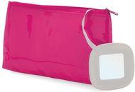 Toilettilaukku, hyväksytty lentokoneeseen Beauty Bag Xana, fuksia liikelahja logopainatuksella
