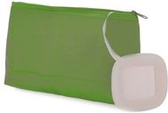 Toilettilaukku, hyväksytty lentokoneeseen Beauty Bag Xana, vihreä liikelahja logopainatuksella