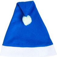 Tonttulakki Christmas Hat Papa Noel, sininen liikelahja logopainatuksella