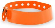 Tunnistusranneke Bracelet Multi, sininen, oranssi liikelahja logopainatuksella