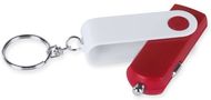 Tupakansytyttimen laturi USB Car Charger Hanek, punainen liikelahja logopainatuksella