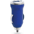 Tupakansytyttimen laturi USB Car Charger Hikal, sininen liikelahja logopainatuksella