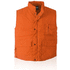 Työliivi Vest Málaga, oranssi liikelahja logopainatuksella