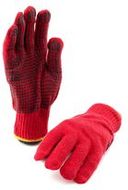 Työkäsineet Gloves Enox, punainen liikelahja logopainatuksella