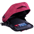 USB-tietokonekassi Anti-Theft Backpack Komplete, punainen lisäkuva 6