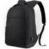 USB-tietokonekassi Anti-Theft Backpack Vectom, musta liikelahja logopainatuksella