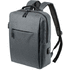 USB-tietokonekassi Backpack Prikan, harmaa liikelahja logopainatuksella