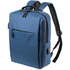 USB-tietokonekassi Backpack Prikan, sininen liikelahja logopainatuksella