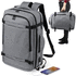 USB-tietokonekassi Document Bag Backpack Sulkan, harmaa lisäkuva 9