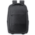 USB-tietokonekassi Trolley Backpack Haltrix, musta liikelahja logopainatuksella