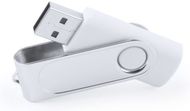 USB-tikku USB Memory Laval 16Gb, valkoinen liikelahja logopainatuksella