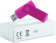 USB-tikku USB Memory Survet 16Gb, keltainen liikelahja logopainatuksella