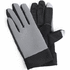 Urheiluhanskat Touchscreen Sport Gloves Vanzox, harmaa liikelahja logopainatuksella