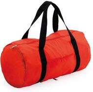 Urheilukassi Foldable Bag Kenit, punainen liikelahja logopainatuksella