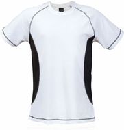 Urheilupaita Adult T-Shirt Tecnic Combi, musta liikelahja logopainatuksella