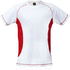 Urheilupaita Adult T-Shirt Tecnic Combi, punainen liikelahja logopainatuksella