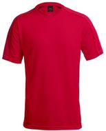 Urheilupaita Adult T-Shirt Tecnic Dinamic, punainen liikelahja logopainatuksella