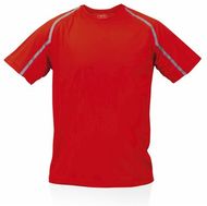 Urheilupaita Adult T-Shirt Tecnic Fleser, punainen liikelahja logopainatuksella