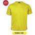 Urheilupaita Adult T-Shirt Tecnic Rox, keltainen lisäkuva 3