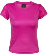 Urheilupaita Women T-Shirt Tecnic Rox, fuksia liikelahja logopainatuksella
