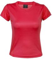 Urheilupaita Women T-Shirt Tecnic Rox, punainen liikelahja logopainatuksella