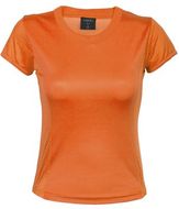 Urheilupaita Women T-Shirt Tecnic Rox, sininen, oranssi liikelahja logopainatuksella