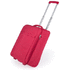 Vetolaukku Foldable Trolley Dunant, punainen liikelahja logopainatuksella