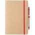Vihko Notebook Esteka, punainen liikelahja logopainatuksella